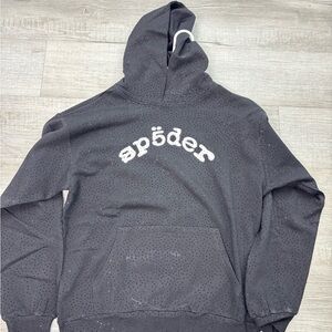 Spyder Men's Charcoal Gray Hoodie